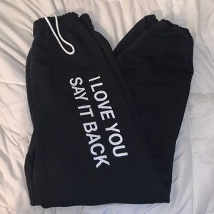 Lonely Ghost ILYSIB Sweatpants